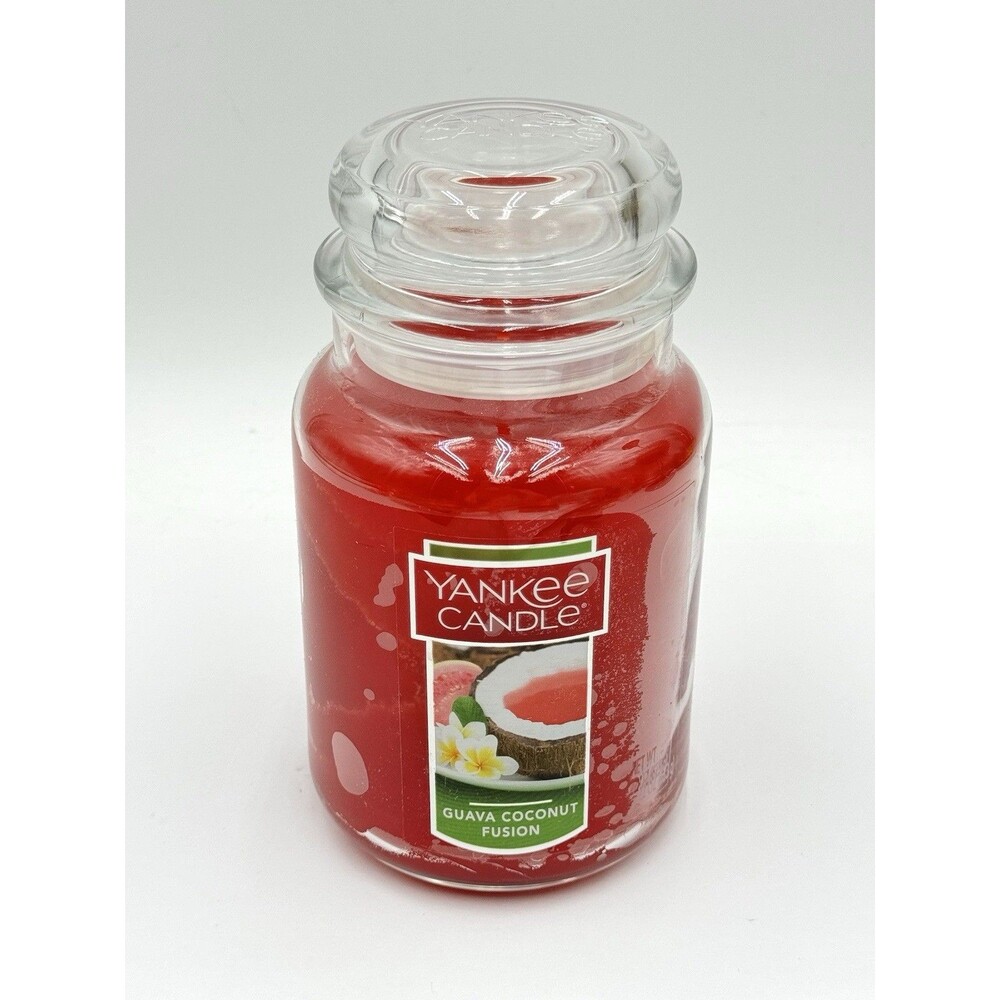 Yankee Candle Rare HTF 1 Wick 22 Oz Guava Coconut Fusion New